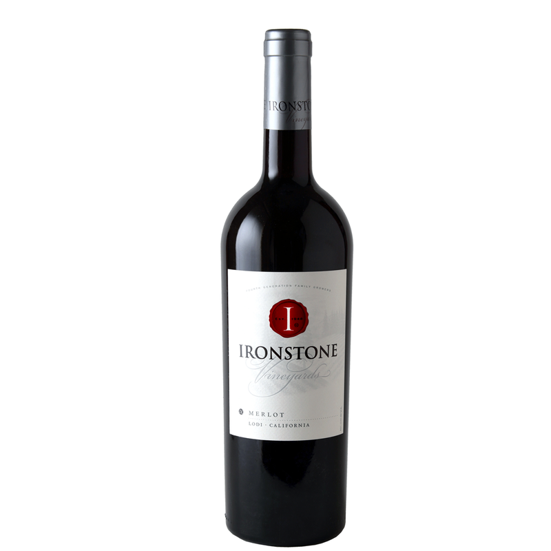 VINO TINTO IRONSTONE MERLOT 750ML