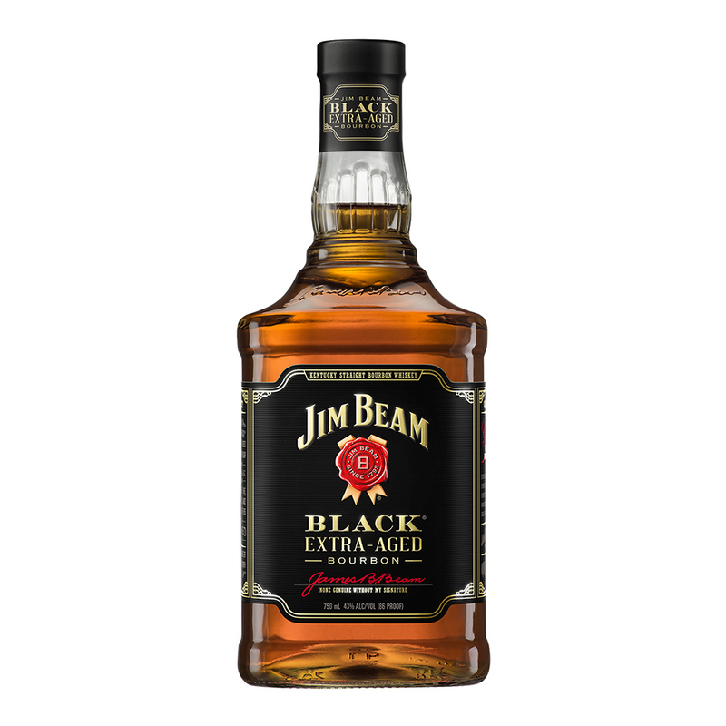 WHISKY JIM BEAM 6  AÑOS BLACK LABEL 750ML