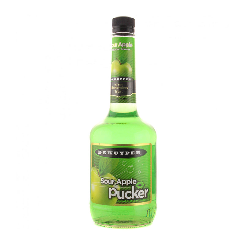 LICOR DEKUYPER SOUR APPLE PUCKET 750ML