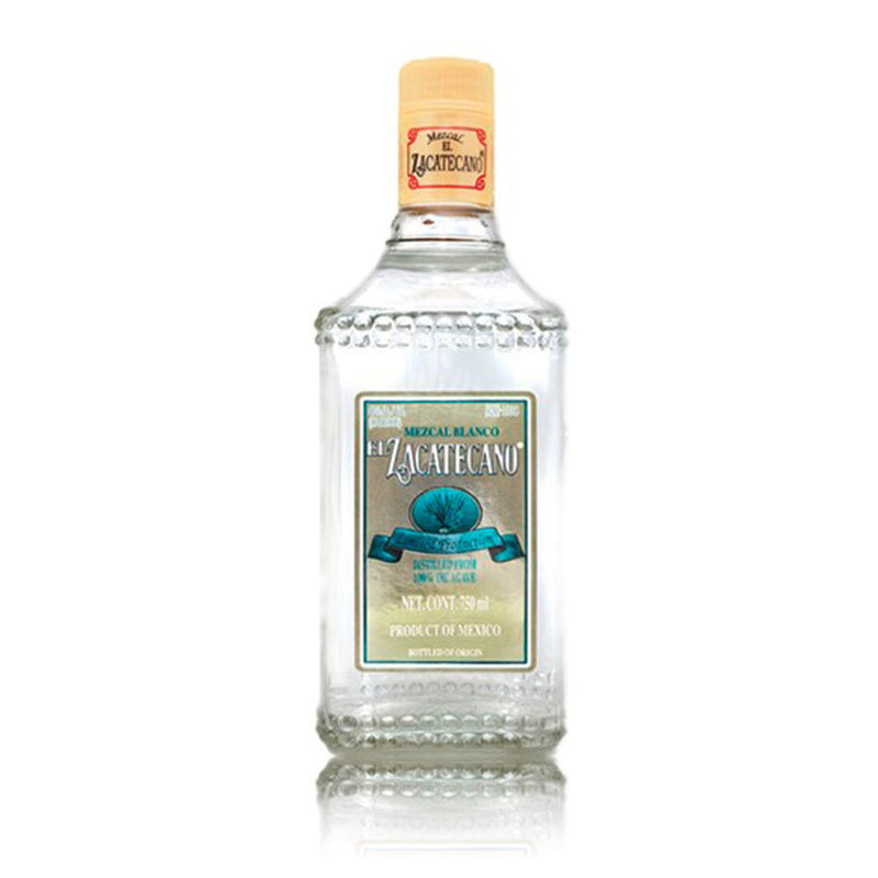 MEZCAL EL ZACATECANO JOVEN BLANCO 100% 750ML