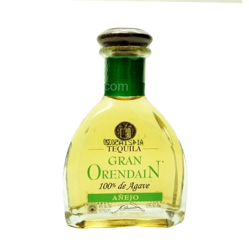 MINI TEQUILA GRAN ORENDAIN  AÑEJO .50ML