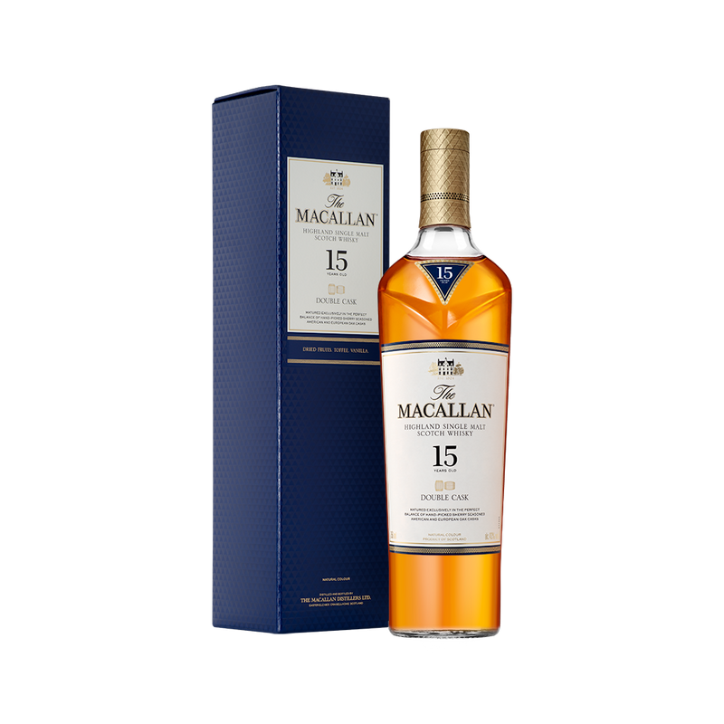 WHISKY THE MACALLAN 15 DOUBLE CASK 700ML