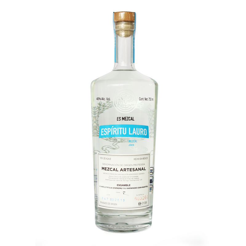 MEZCAL ESPIRITU LAURO JOVEN 750ML