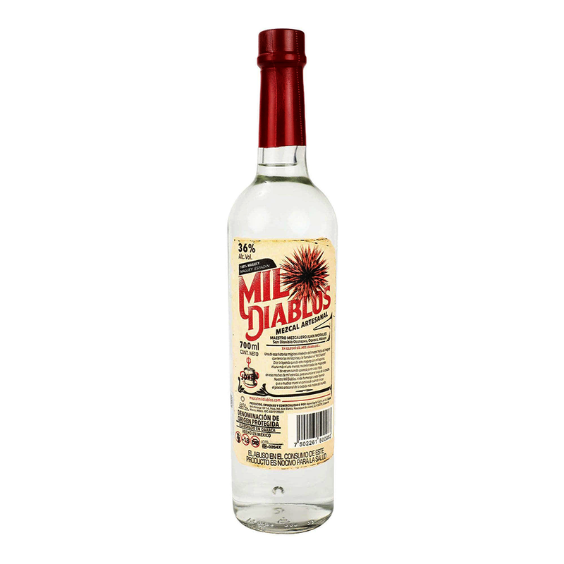 MEZCAL MIL DIABLOS JOVEN ESPADIN 700ML