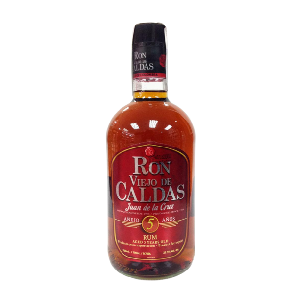 RON VIEJO DE CALDAS  AÑEJO 5  AÑOS 750ML