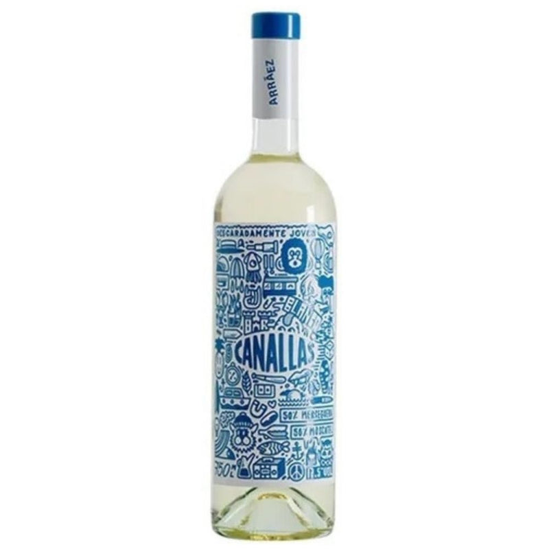 VINO BLANCO CANALLAS 750ML