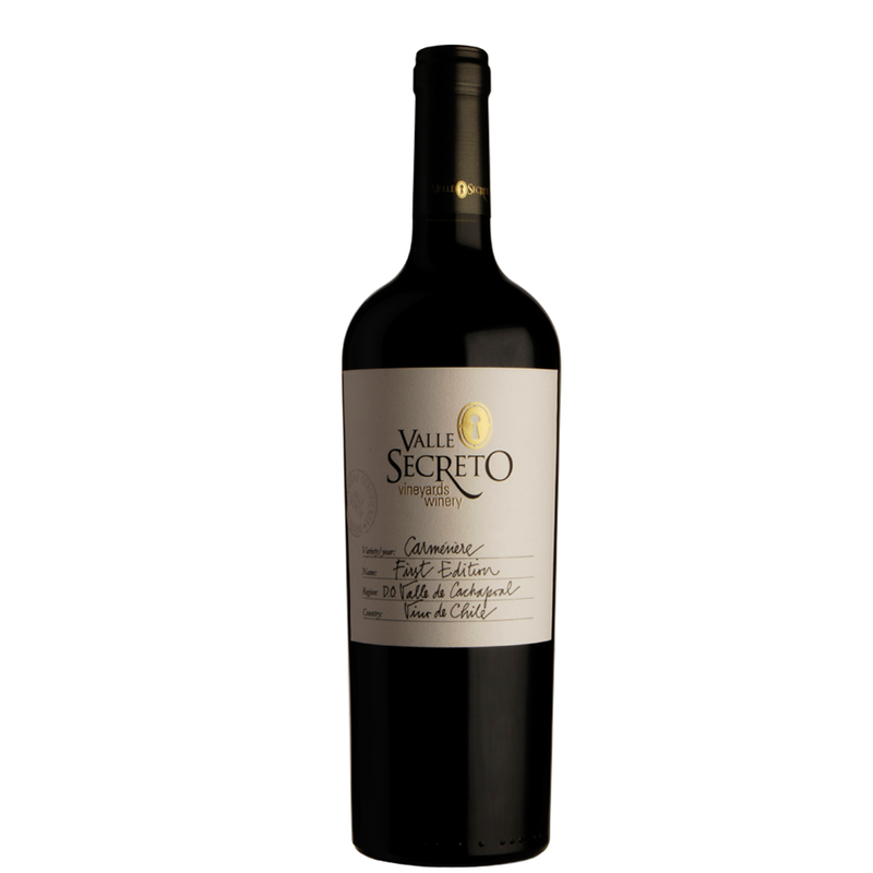 VINO TINTO VALLE SECRETO CARMENERE FIRST EDITION 750ML