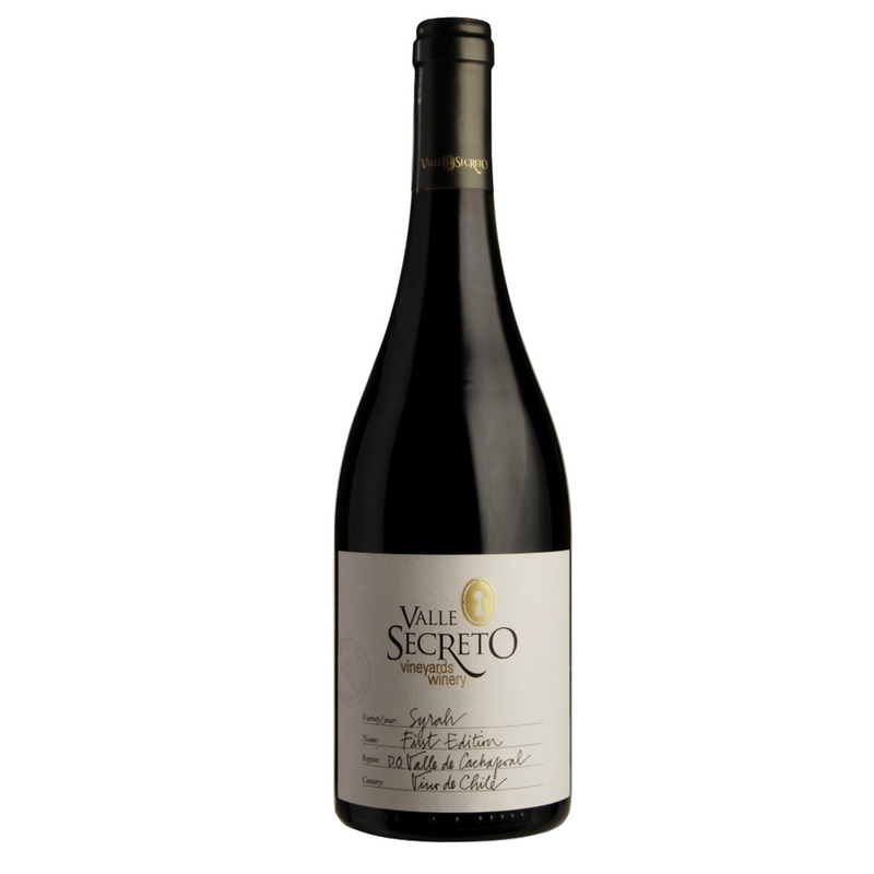 VINO TINTO VALLE SECRETO SYRAH FIRST EDITION 750ML