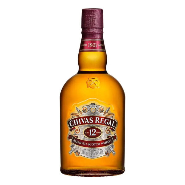 WHISKY CHIVAS REGAL 12  AÑOS 1000ML