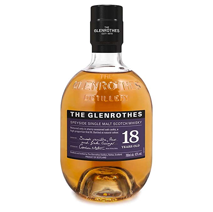 WHISKY GLENROTHES 18  AÑOS 700ML