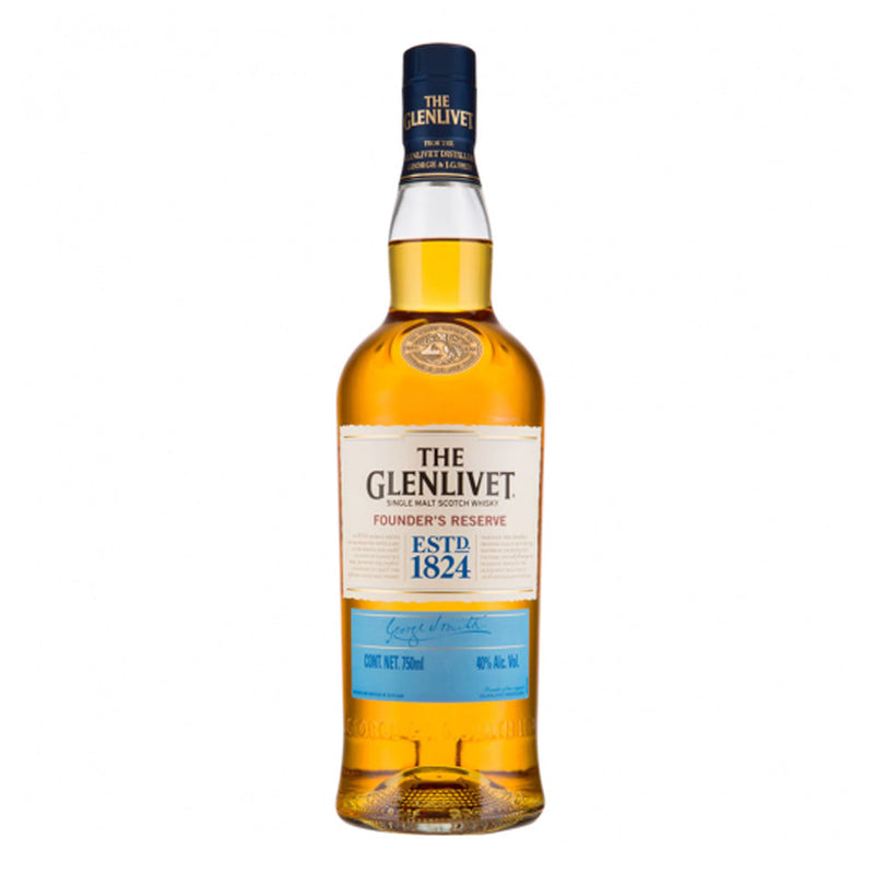 WHISKY THE GLENLIVET FOUNDERS RESERVE 750ML