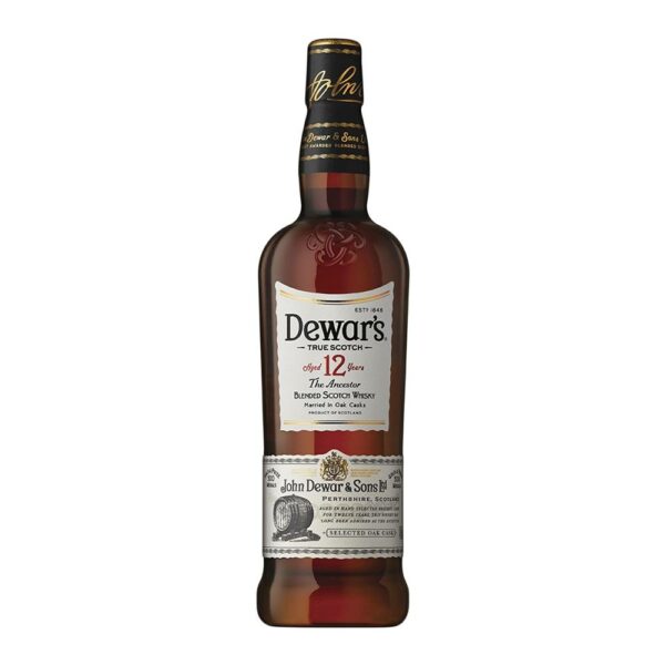 WHISKY DEWARS 12  AÑOS 750ML