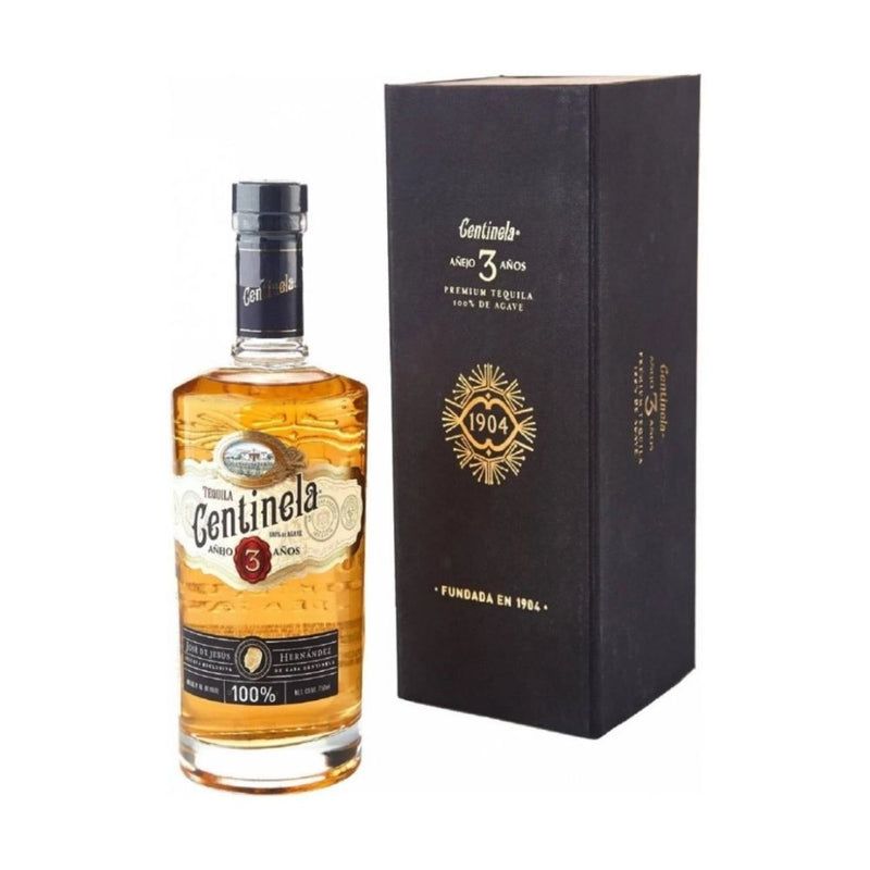 TEQUILA CENTINELA 1904  AÑEJO 3  AÑOS 750ML