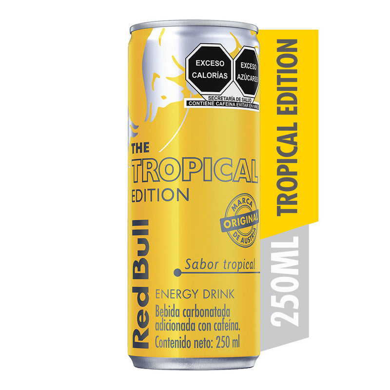 RED BULL ENERGY DRINK TROPICAL EDITION 250ML