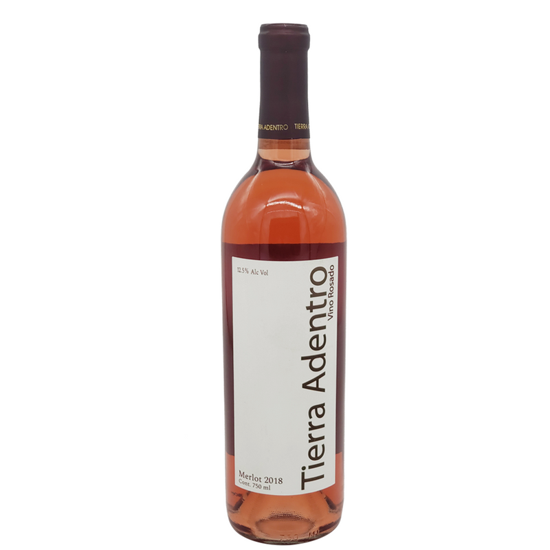 VINO ROSADO TIERRA ADENTRO ROSE MERLOT 750ML